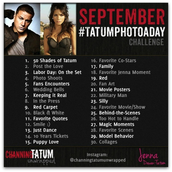 Tatum Photo-A-Day Challenge: September 2012