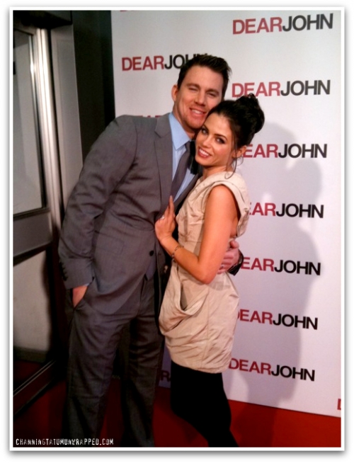 Channing Tatum and Jenna Dewan-Tatum at 'Dear John' London Premiere (CTU EXCLUSIVE)