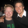 Channing Tatum with a Fan at the Hairspray Premiere