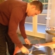 Channing Tatum Signing Posters for Fans at 'Haywire' Press Junket