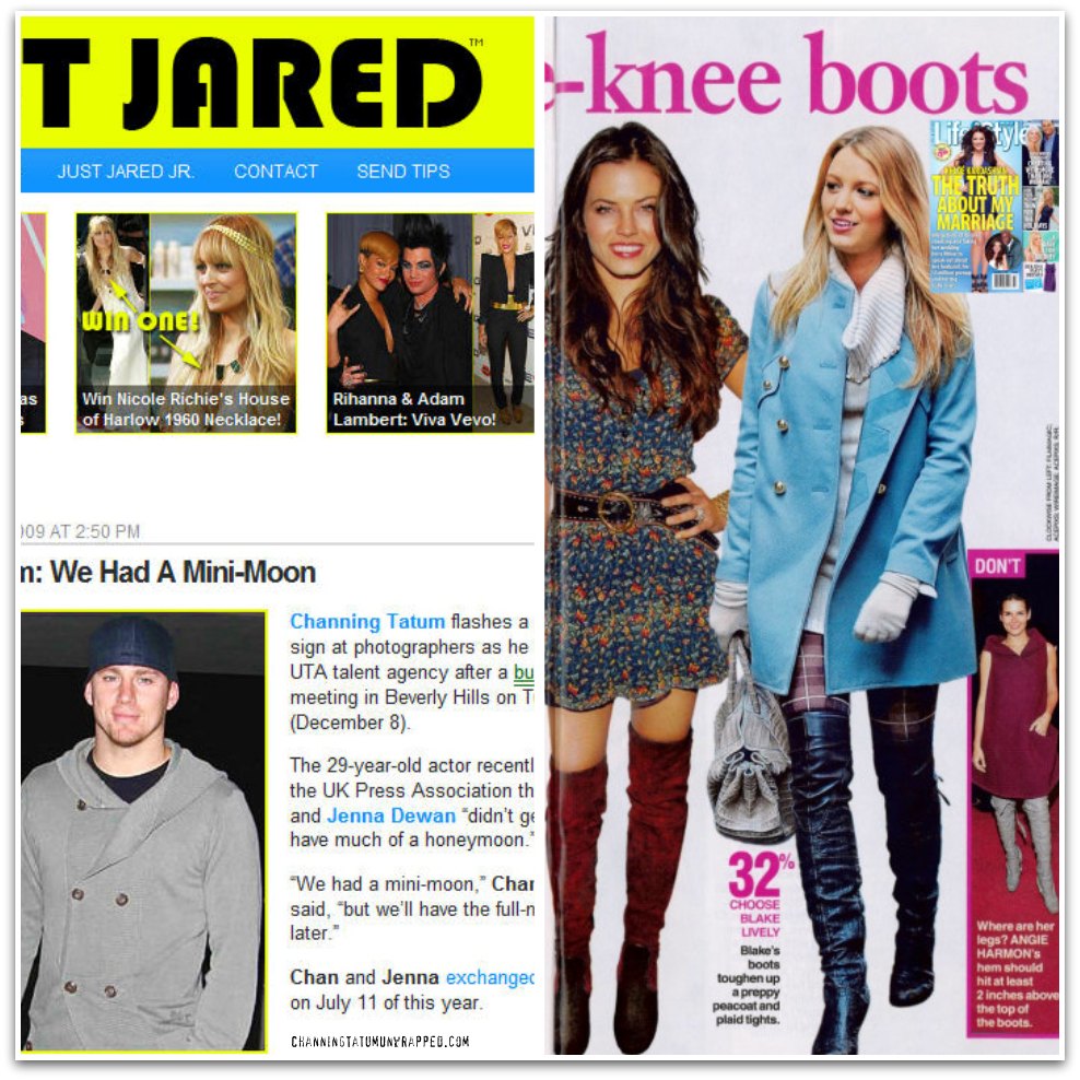 Channing Tatum and Jenna Dewan-Tatum In the Press
