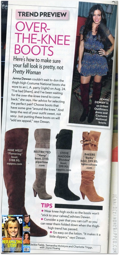 Jenna Dewan Featured in People Magazine