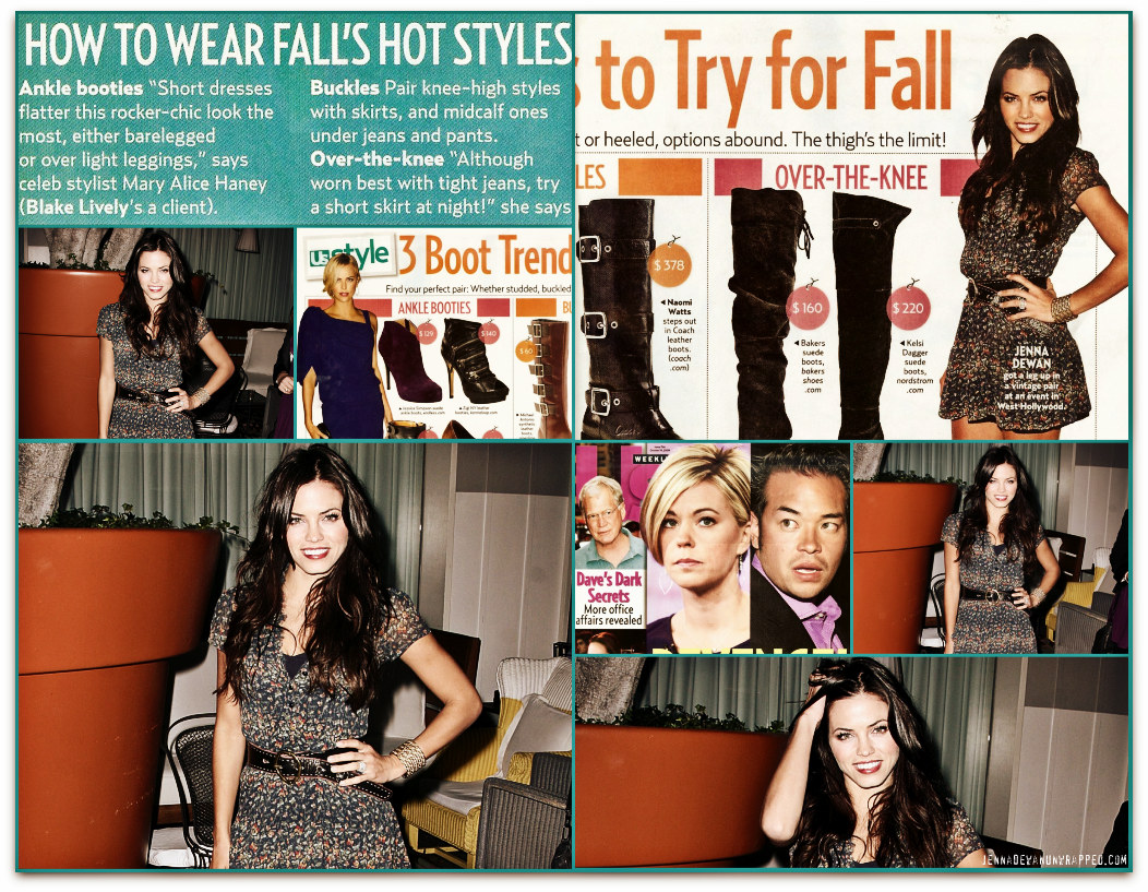 Jenna Dewan Featured in US Weekly Magazine