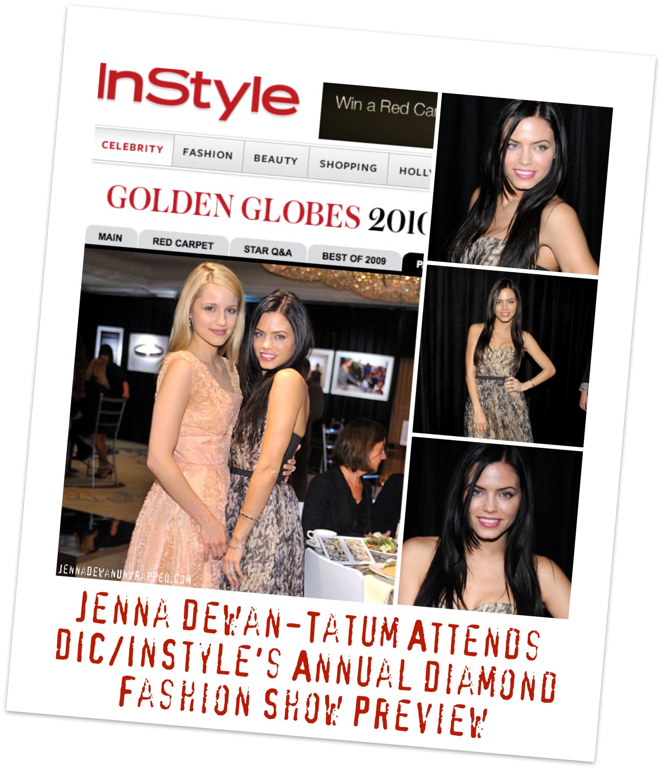 Jenna Dewan-Tatum Sparkles at InStyle’s Diamond Fashion Show Preview