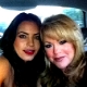 @JennalDewan with Mom on the Way to PETA's 30th Anniversary Gala and Humanitarian Awards at The Hollywood Palladium  