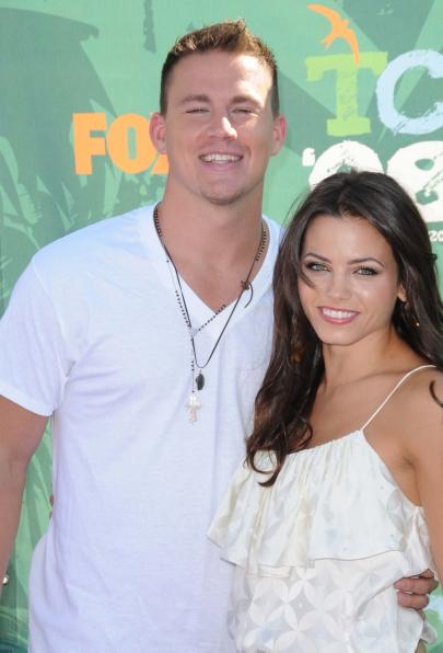 jenna dewan and channing tatum. Channing Tatum Works It Out on