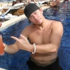 Channing Tatum at the Grand Opening of Cain at the Cove Atlantis