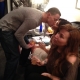 Channing Tatum and Jenna Backstage After SNL