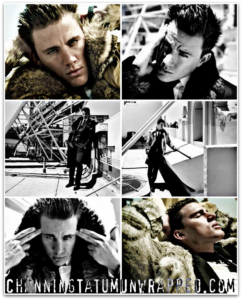 Channing Tatum Featured in Fall/Winter 2007 Issue of VMan Magazine