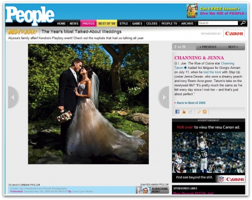 Channing Tatum and Jenna Dewan on People.com